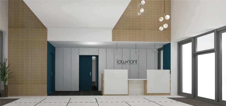 Contemporain, Scandinave, Bâtiment accueillant du public, Chic, Création de meubles, 3D d'ambiance, Plan