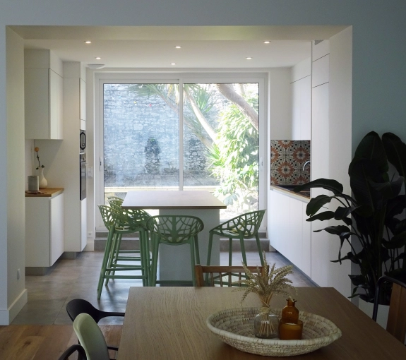 Bohème, Contemporain, Scandinave, Vintage, Chic, Salle à manger, Projet complet, Création de meubles, 3D d'ambiance, Plan