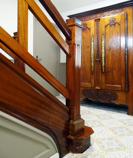 Maison individuelle, Vintage, Chic, Projet complet, 3D d'ambiance, Plan