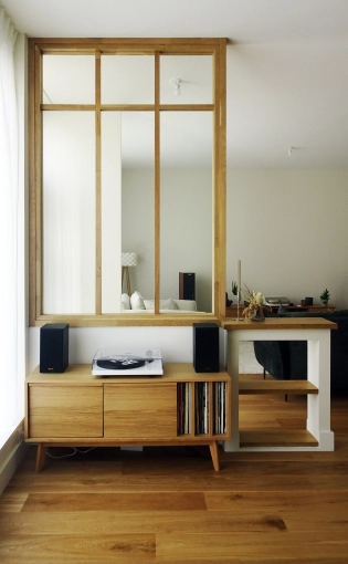 Bohème, Contemporain, Scandinave, Chic, Nature, Dressing, Projet complet, Création de meubles, 3D d'ambiance, Plan