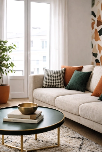 Home, Contemporary, Vintage, Chic, Nature, 3D ambiance