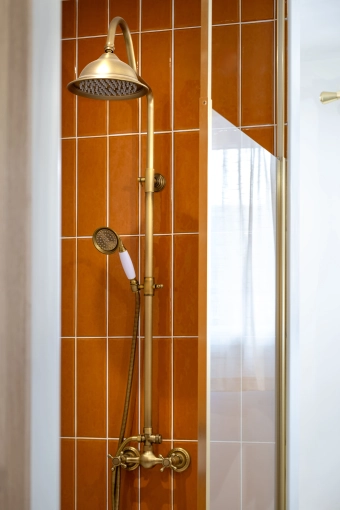 Bohemian, Contemporary, Bathroom, Chic, Nature, Full Project, Creation of exclusive furniture, Shopping list, 3D ambiance, Plan