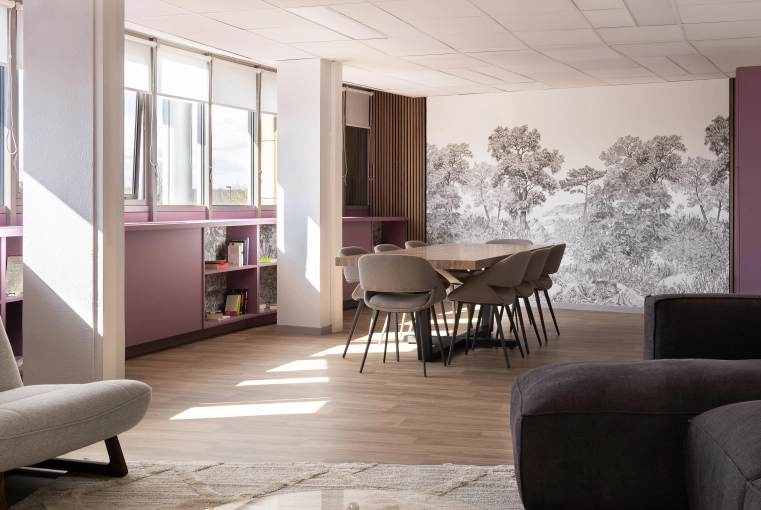 Contemporary, Buildings Open to the Public, Full Project, Creation of exclusive furniture, Shopping list, 3D ambiance, Plan