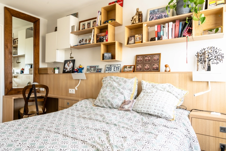 Bohemian, Room, Nature, Consultation Visit, Full Project, Creation of exclusive furniture, 3D ambiance, Plan