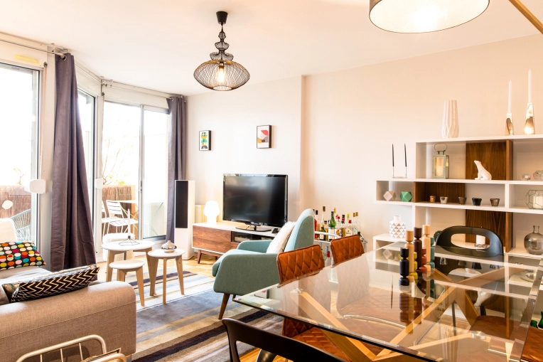 Scandinavian, Flats / Apartments, Consultation Visit, Full Project, 3D ambiance, Plan