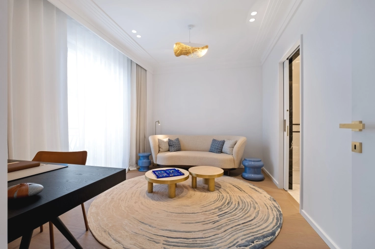 Contemporary, Office, Consultation Visit, Full Project, Creation of exclusive furniture, Shopping list, 3D ambiance, Plan