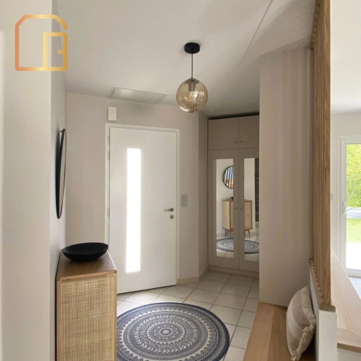 Home, Bohemian, Scandinavian, Full Project, Creation of exclusive furniture, Shopping list, 3D ambiance, Plan