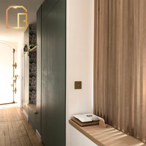 Contemporary, Flats / Apartments, Chic, Full Project, Creation of exclusive furniture, Shopping list, 3D ambiance, Plan