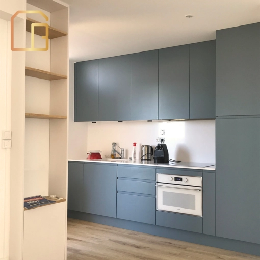 Minimalist, Contemporary, Scandinavian, Flats / Apartments, Full Project, Creation of exclusive furniture, Shopping list, 3D ambiance, Plan