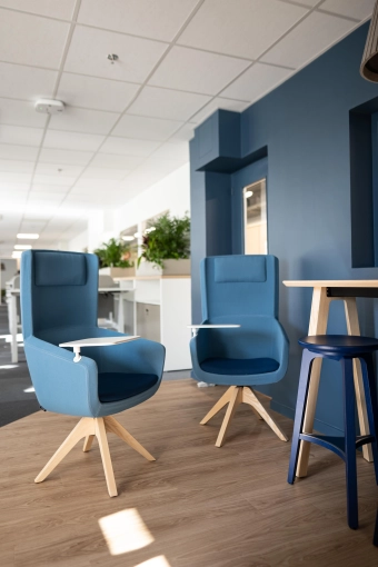 Office, Full Project, Creation of exclusive furniture, 3D ambiance, Plan