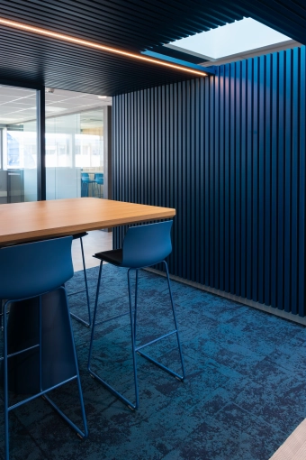 Office, Full Project, Creation of exclusive furniture, 3D ambiance, Plan