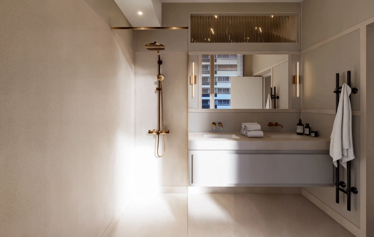 Contemporary, Flats / Apartments, Full Project, Shopping list, Plan