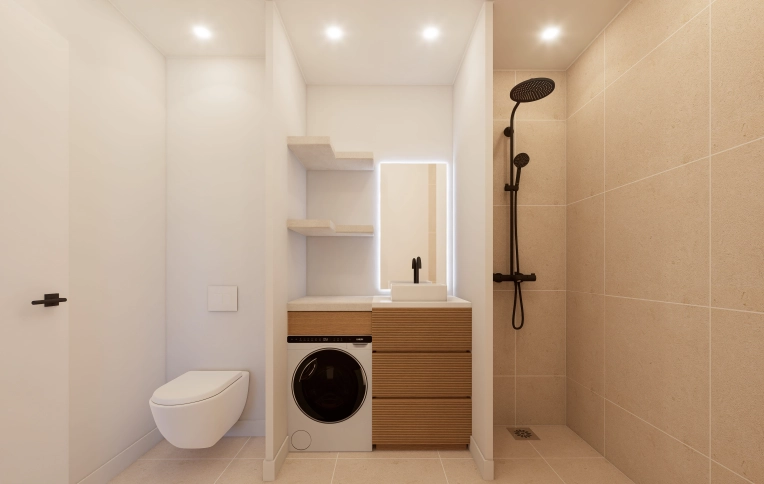 Contemporary, Flats / Apartments, Nature, Full Project, Shopping list, Plan