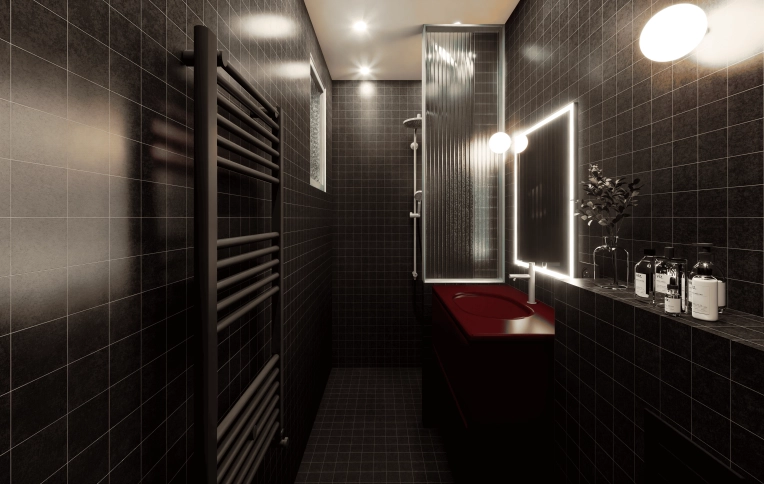 Contemporary, Flats / Apartments, Full Project, Creation of exclusive furniture, Shopping list, Plan