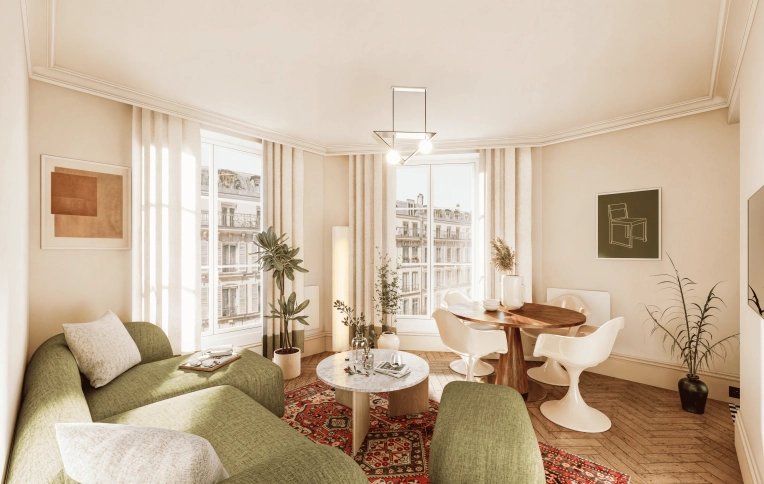 Contemporary, Flats / Apartments, Full Project, Shopping list, Plan