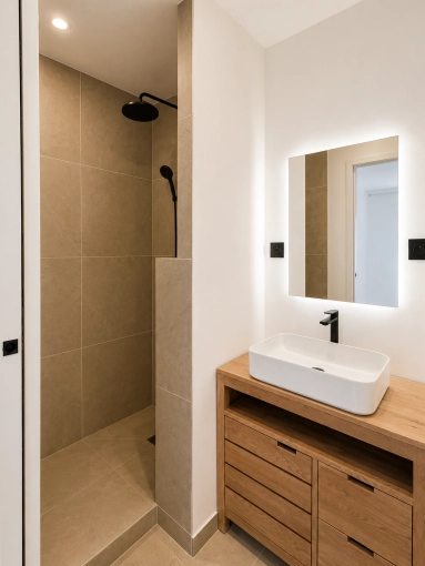 Contemporary, Flats / Apartments, Full Project, Creation of exclusive furniture, Shopping list, Plan, Renovation