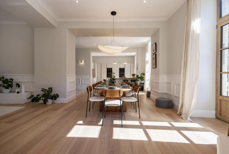 Scandinave, Salon / séjour, Projet complet