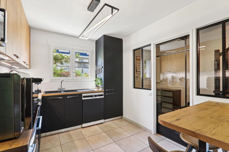 Industrial, Contemporary, Scandinavian, Kitchen, Chic, Nature, Consultation Visit, Full Project, Creation of exclusive furniture, Shopping list, 3D ambiance, Plan, Renovation
