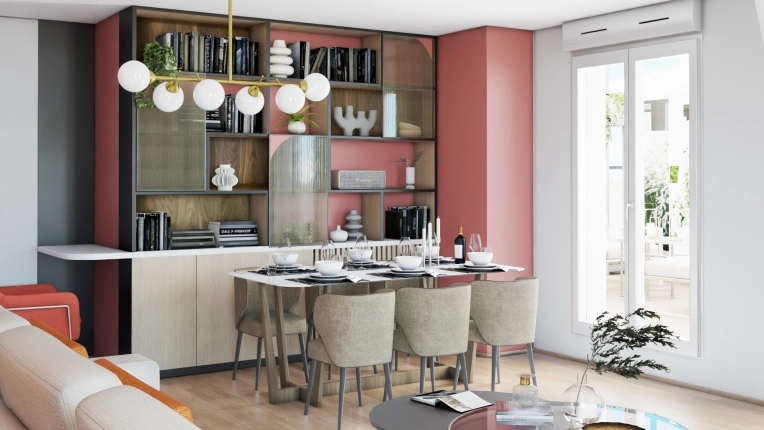 Contemporary, Scandinavian, Flats / Apartments, Chic, Nature, Consultation Visit, Full Project, Shopping list, 3D ambiance, Plan, Renovation