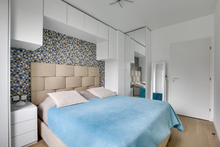 Contemporary, Room, Chic, Consultation Visit, Full Project, Creation of exclusive furniture, Shopping list, 3D ambiance, Plan, Renovation
