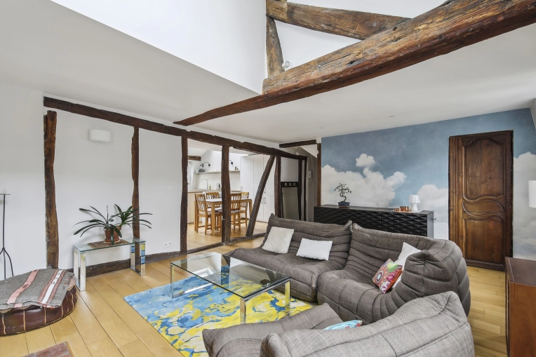 Rustic, Bohemian, Contemporary, Vintage, Chic, Nature, Living room, Consultation Visit, Full Project, Creation of exclusive furniture, Shopping list, 3D ambiance, Plan, Renovation