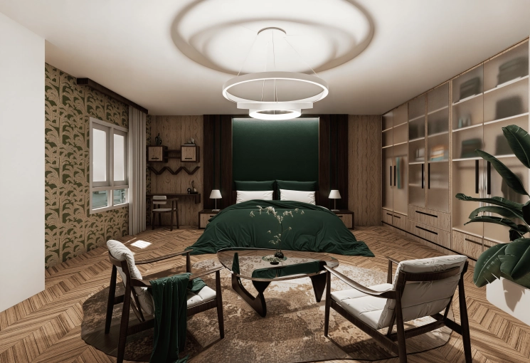 Hotel, Energy renovation, Creation of exclusive furniture, Shopping list, Renovation