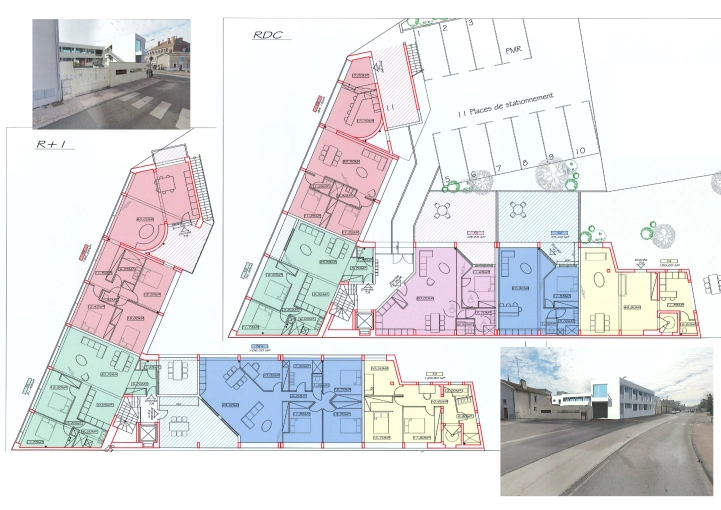 Flats / Apartments, Consultation Visit, Full Project, Energy renovation, 3D ambiance, Plan