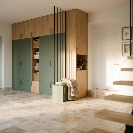 Industrial, Bohemian, Minimalist, Nature, Dressing, Full Project, Creation of exclusive furniture, Plan