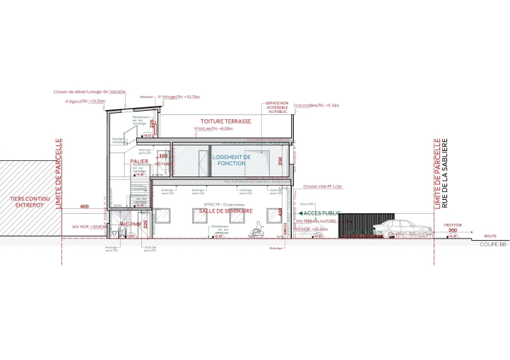 Commercial Buildings, Full Project, Plan, Renovation