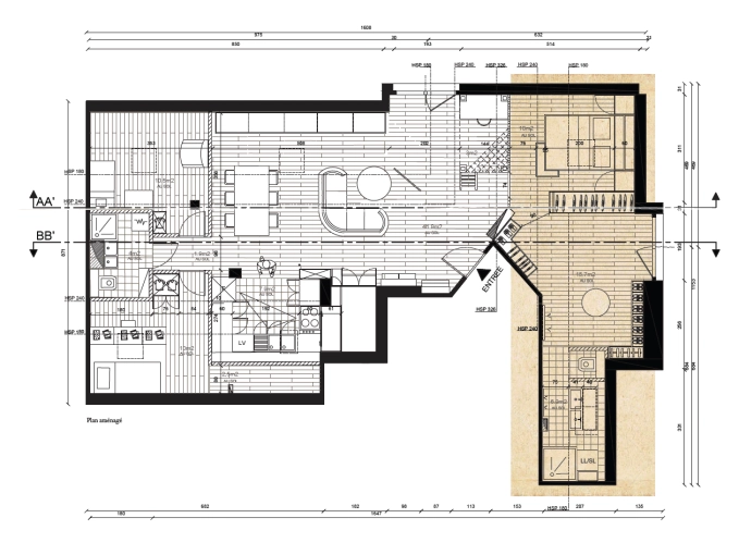 Contemporary, Flats / Apartments, Plan