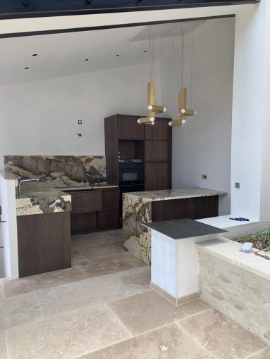 Minimalist, Contemporary, Vintage, Kitchen, Chic, Creation of exclusive furniture, 3D ambiance, Plan, Renovation