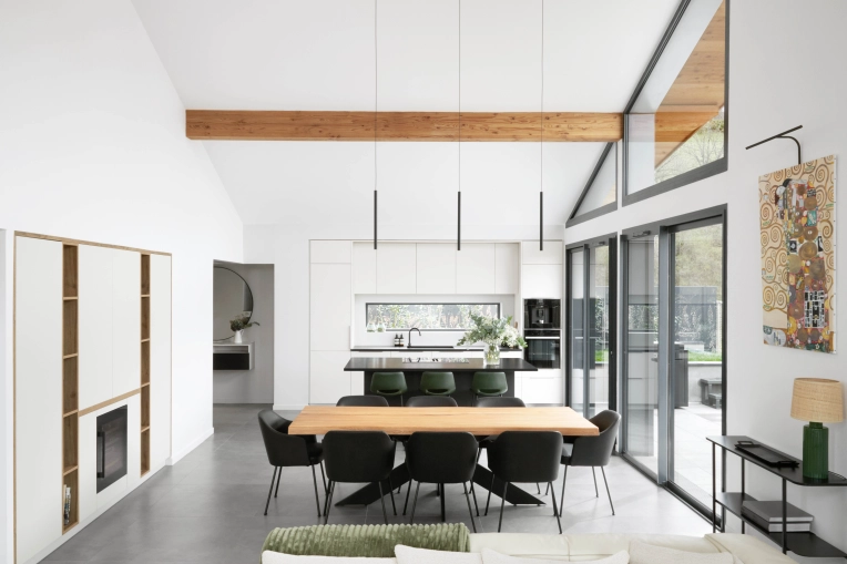 Contemporary, Dining room
