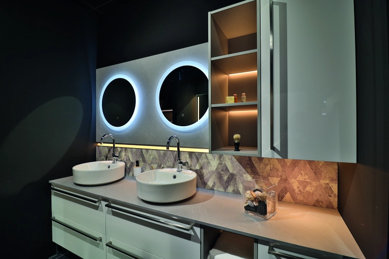 Contemporary, Bathroom, Consultation Visit, Full Project, Creation of exclusive furniture, 3D ambiance, Plan