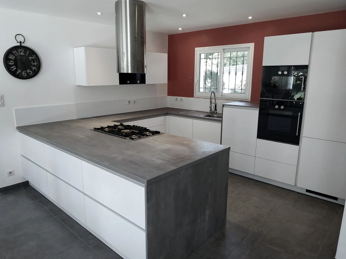 Industrial, Minimalist, Contemporary, Kitchen, Consultation Visit, Full Project, Creation of exclusive furniture, Plan