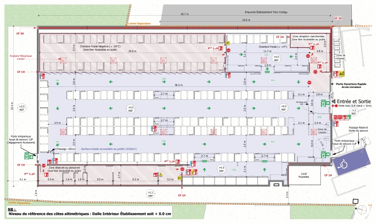 Buildings Open to the Public, Consultation Visit, Plan