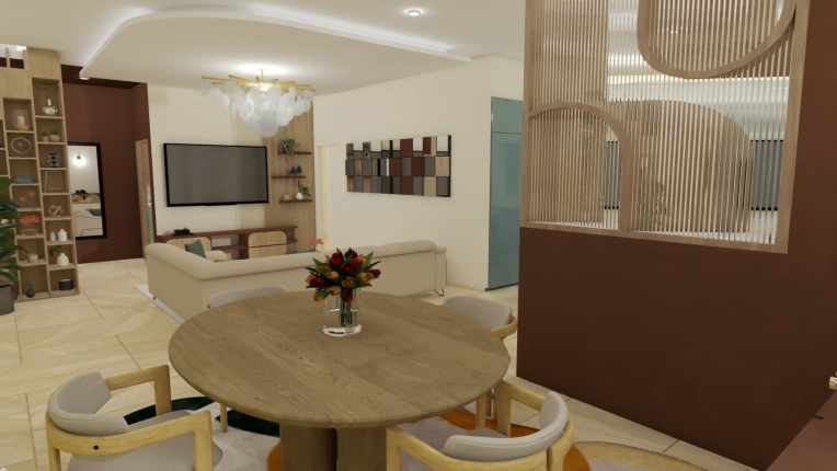 Living room, 3D ambiance