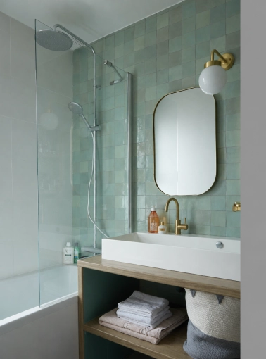 Contemporary, Bathroom, Full Project