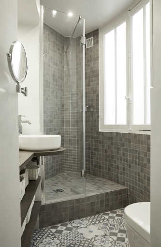 Contemporary, Scandinavian, Flats / Apartments, Bathroom, Full Project, Renovation