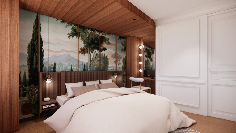 Minimalist, Contemporary, Vintage, Room, Chic, Consultation Visit, Full Project, Creation of exclusive furniture, 3D ambiance, Plan, Renovation