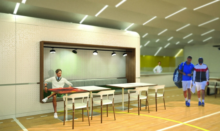 Restaurant, 3D ambiance