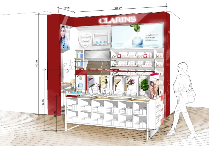 Retail / store, 3D ambiance, Plan