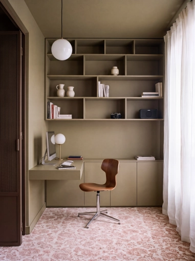 Office, Consultation Visit, Creation of exclusive furniture, Shopping list, 3D ambiance, Plan