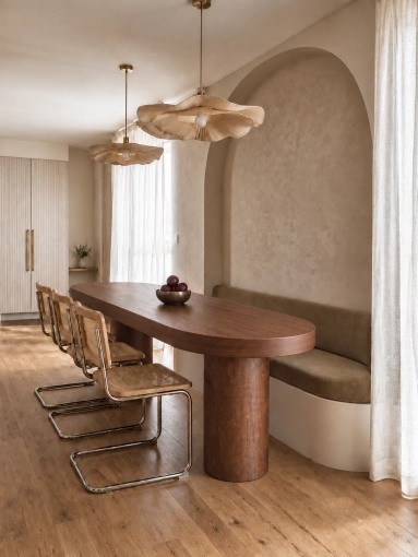 Contemporary, Japanese, Living room, Consultation Visit, Creation of exclusive furniture, Shopping list, 3D ambiance, Plan