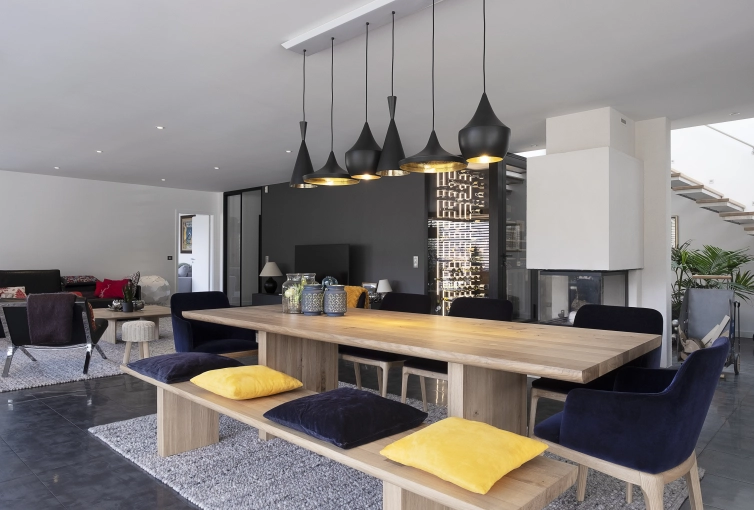 Contemporary, Dining room, Home Staging