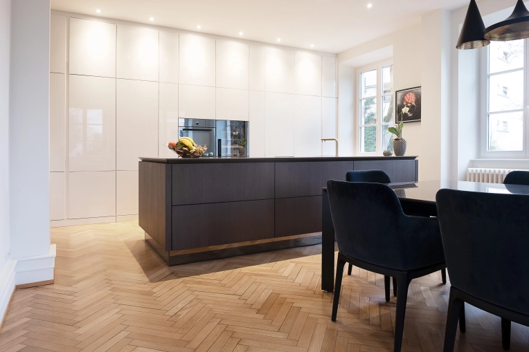 Minimalist, Kitchen, Chic, Full Project