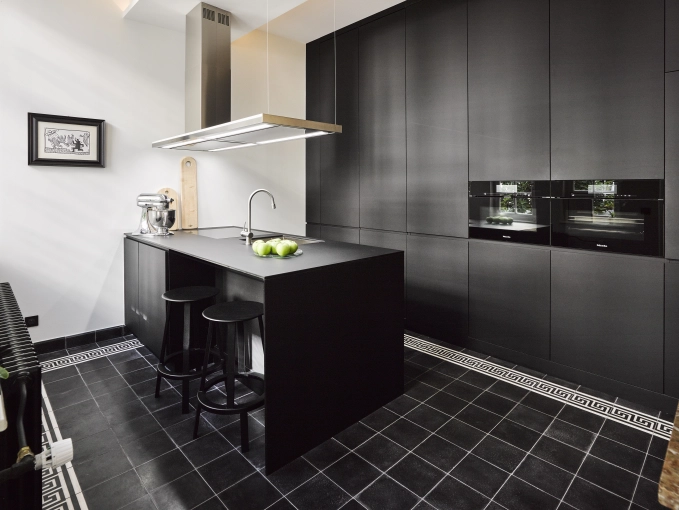 Minimalist, Kitchen, Chic, Full Project