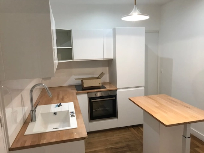Contemporary, Scandinavian, Kitchen, Chic, Full Project