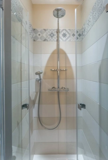 Contemporary, Bathroom, Chic, Full Project