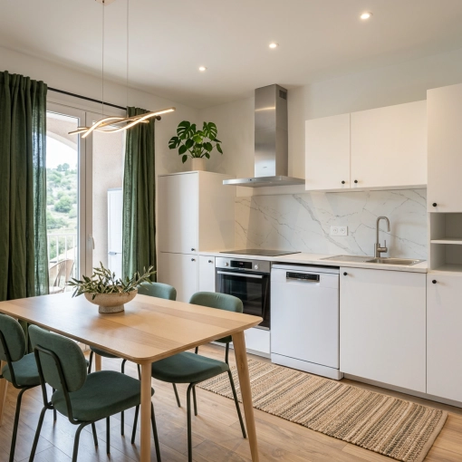 Contemporary, Scandinavian, Kitchen, Chic, Nature, Consultation Visit, Full Project, Coach shopping, Renovation