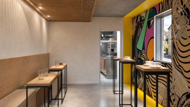 Contemporary, Restaurant, Consultation Visit, 3D ambiance